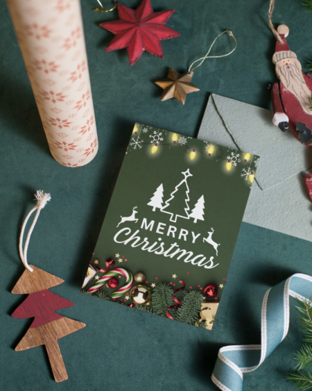 Kartka okolicznościowa - Merry Christmas