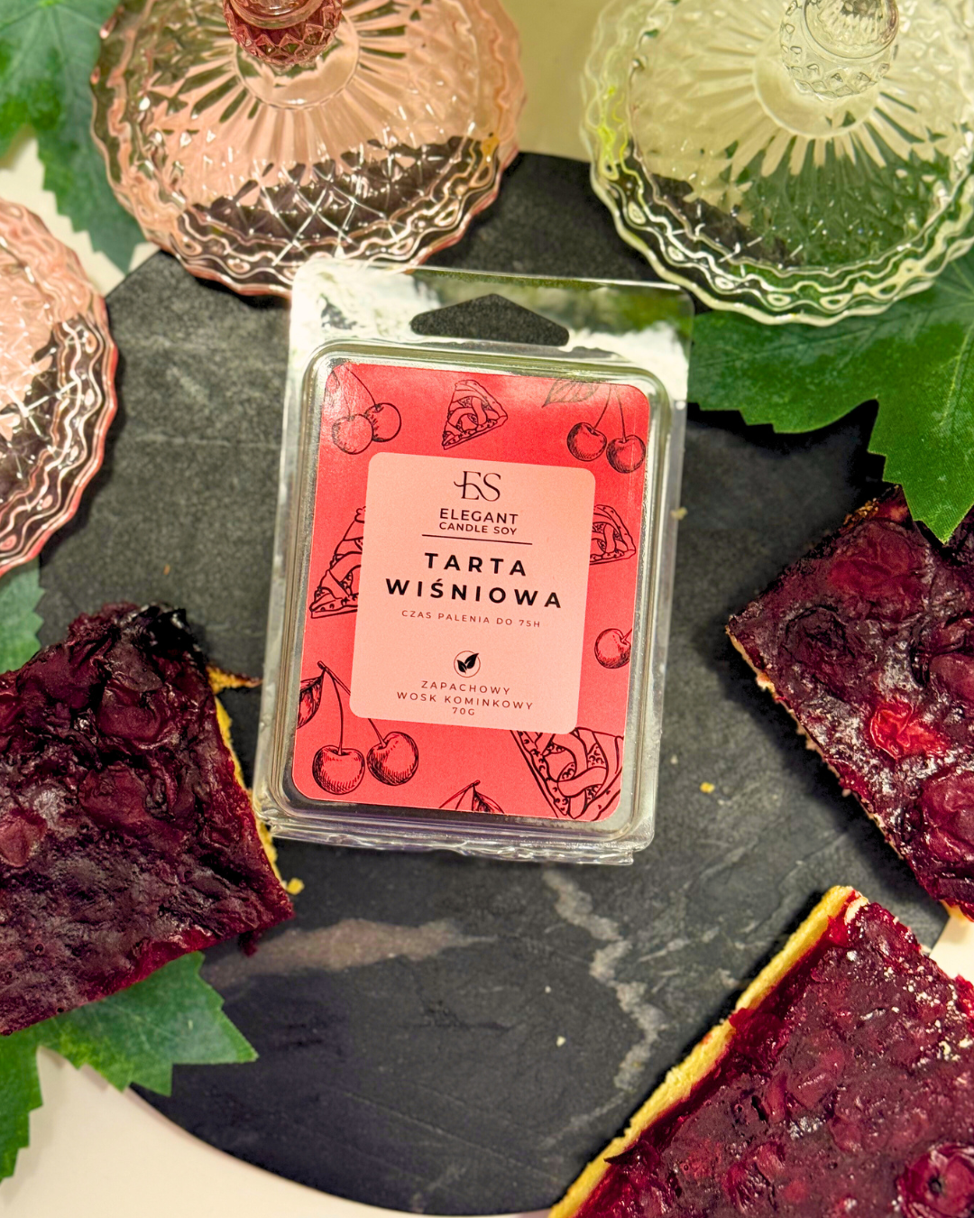 Wosk kominkowy – Tarta Wiśniowa