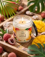 Świeca sojowa - Liczi & Mango - obrazek 2