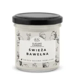 Świeca sojowa - Świeża Bawełna
